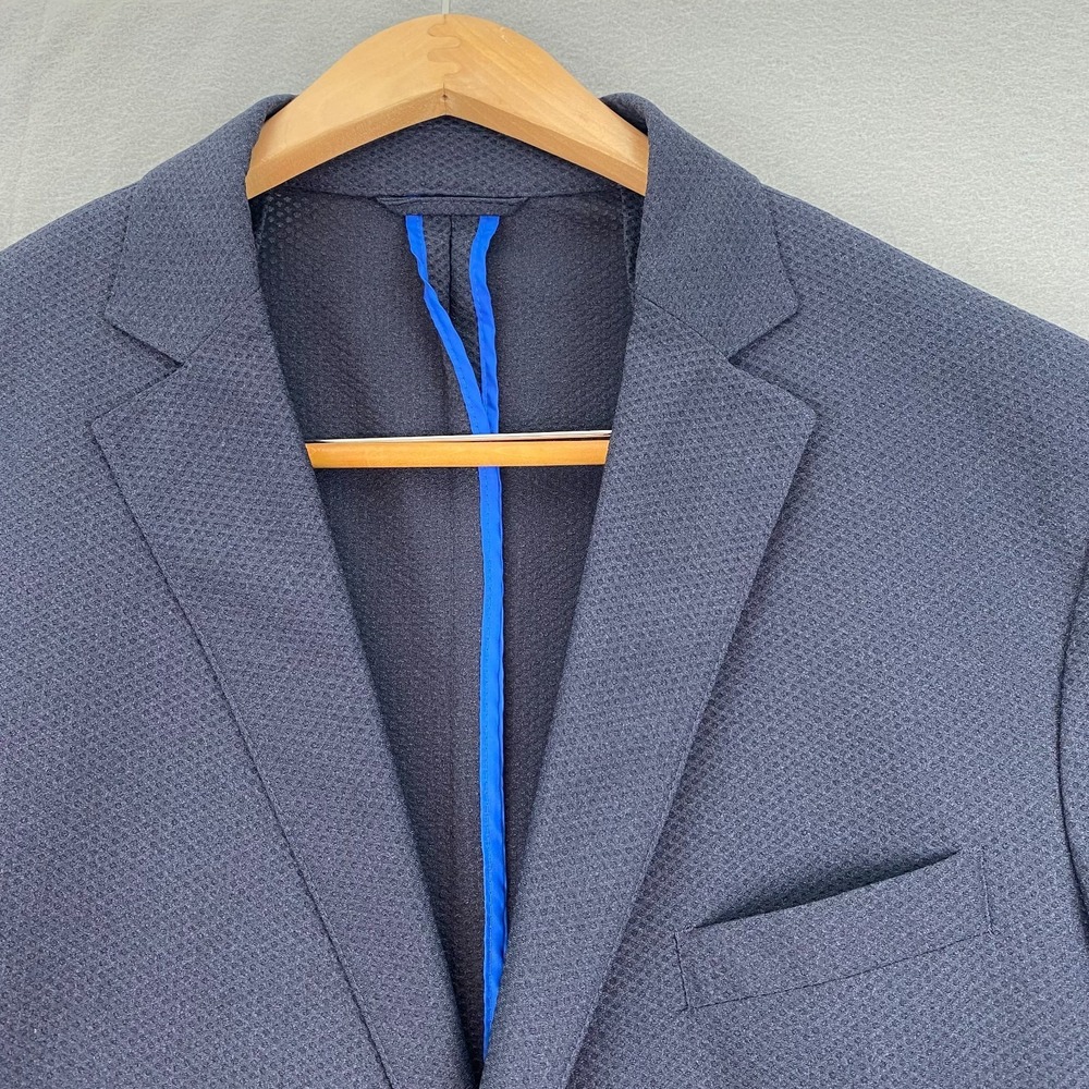 Twillory Performance Golf Sport Blazer Jacket Mens 46L Long unstructured - Picture 4 of 16